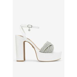 Sandale dama 5905588592570 - Sintetic - 41 EU - Alb imagine