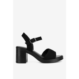 Sandale dama 5905588698715 - Piele naturala - Negru imagine