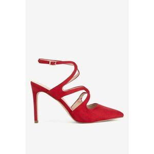 Pantofi dama 5905588714729 - Textil - Rosu imagine