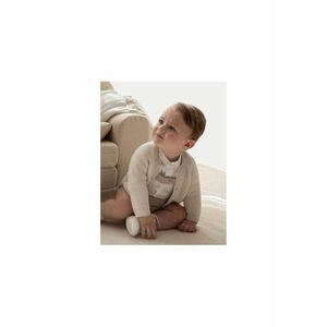 Cardigan baieti - 304309946 - Bumbac/Poliamida - 62 CM - Bej imagine