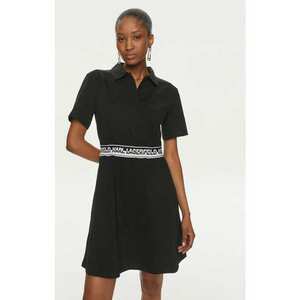 Rochie dama - 303502591 - Bumbac organic - Negru imagine