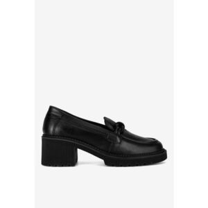 Pantofi dama 5905588740728 - Piele naturala - 38 EU - Negru imagine