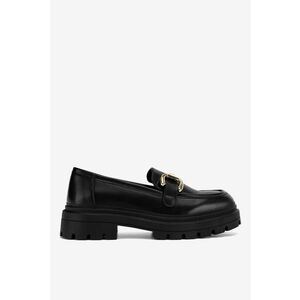 Mocasini dama 5905588745976 - Sintetic - Negru imagine