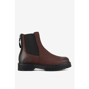 Ghete dama 5905588753544 - Piele naturala - Rosu imagine