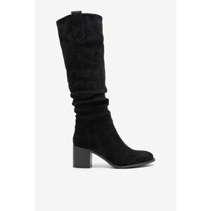 Cizme dama Textil - Negru imagine