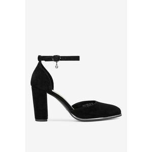 Pantofi dama 5905588780441 - Piele intoarsa - Negru imagine