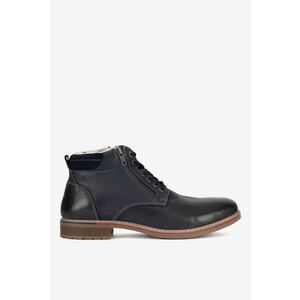 Ghete barbati 5905588782421 - Piele naturala - Albastru imagine