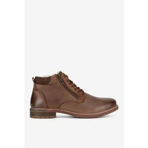 Ghete barbati 5905588782438 - Piele nabuc - Maro imagine