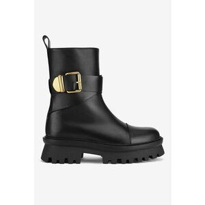 Ghete dama 5905588787310 - Piele naturala - Negru imagine