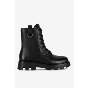 Ghete dama 5905588805014 - Piele naturala - Negru imagine
