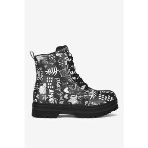 Ghete dama 5905588805700 - Sintetic - Negru imagine