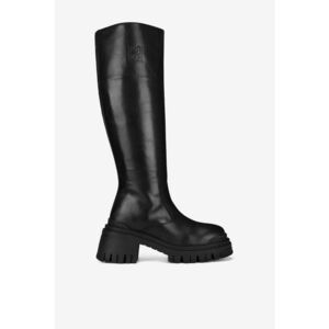 Cizme dama 5905588814672 - Piele naturala - Negru imagine
