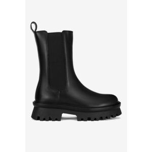 Ghete dama 5905588815037 - Piele naturala - Negru imagine
