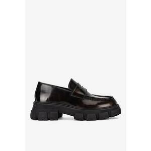 Mocasini dama 5905588814832 - Piele naturala - Maro imagine