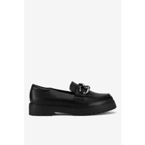 Mocasini dama 5905588821618 - Sintetic - Negru imagine