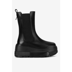 Ghete dama 5905588822059 - Piele naturala - Negru imagine