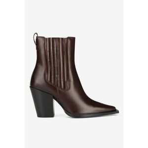 Ghete dama 5905588827610 - Piele naturala - Maro imagine