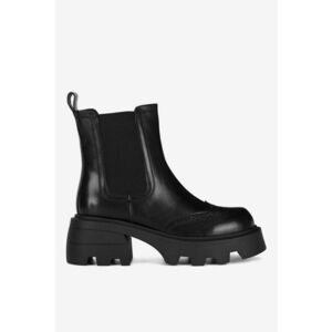 Ghete dama 5905588842040 - Piele naturala - 40 EU - Negru imagine