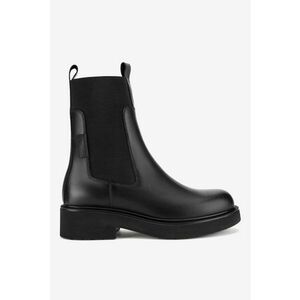 Ghete dama 5905588844402 - Piele naturala - Negru imagine