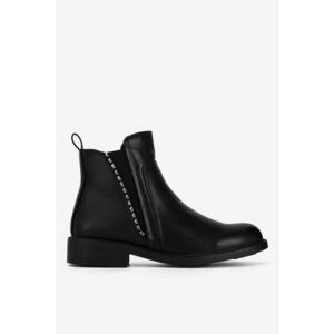 Ghete dama 5905588865377 - Sintetic - Negru imagine