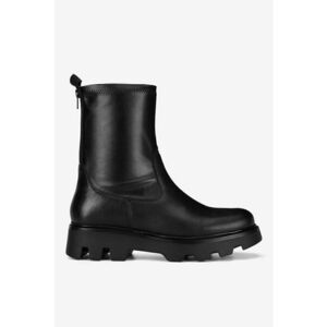 Ghete dama 5905588871613 - Piele naturala - Negru imagine