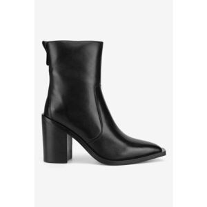Ghete dama 5905588879824 - Piele naturala - Negru imagine