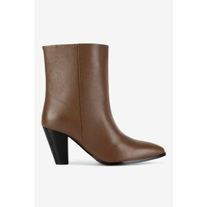 Ghete dama 5905588878698 - Piele naturala - Maro imagine