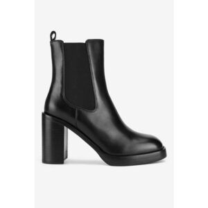Ghete dama 5905588881698 - Piele naturala - Negru imagine