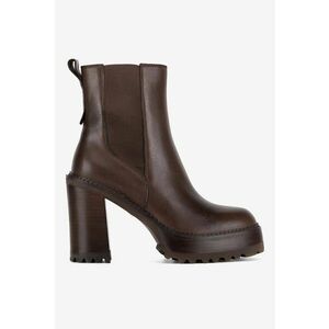 Ghete dama 5905588881476 - Piele naturala - Maro imagine