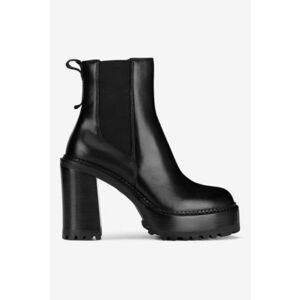 Ghete dama 5905588881469 - Piele naturala - Negru imagine