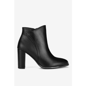 Ghete dama 5905588887980 - Piele naturala - Negru imagine