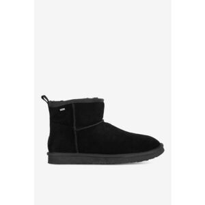 Ghete dama 5905588893752 - Piele intoarsa - Negru imagine