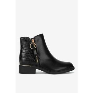 Ghete dama 5905588900078 - Sintetic - Negru imagine