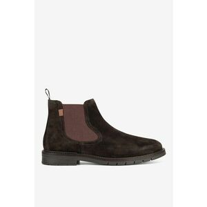 Ghete barbati 5905588905363 - Piele intoarsa - Maro imagine