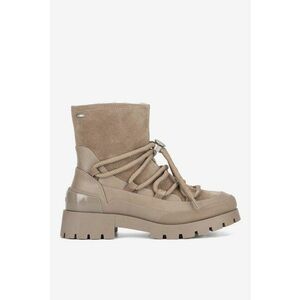 Ghete dama 5905588925958 - Piele intoarsa - Bej imagine