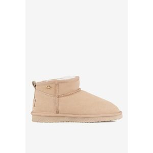 Ghete dama 5905588935667 - Piele intoarsa - Bej imagine