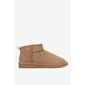 Ghete dama 5905588935674 - Piele intoarsa - Maro imagine