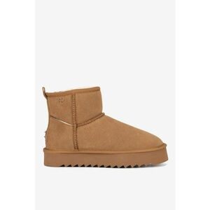 Ghete dama 5905588940357 - Piele intoarsa - Maro imagine