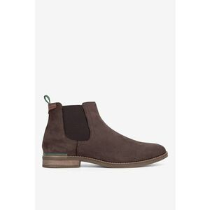 Ghete barbati 5905588942801 - Piele nabuc - Maro imagine