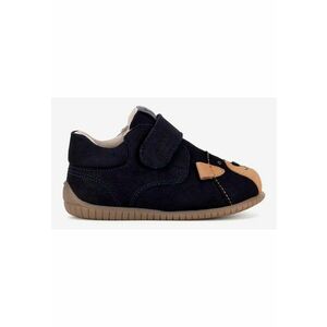 Pantofi baieti 5903698176475 - Piele nabuc - Albastru imagine