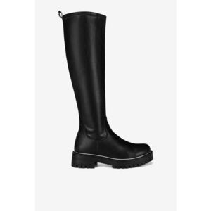 Cizme dama 5905588967965 - Sintetic - Negru imagine