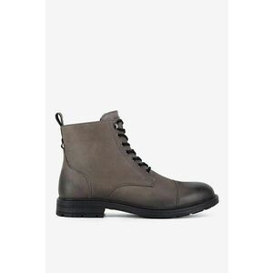 Ghete barbati 5905588978497 - Piele naturala - Gri imagine