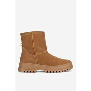 Ghete dama 5905588992899 - Piele intoarsa - Maro imagine
