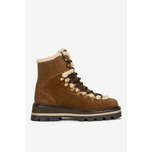 Ghete dama 5905588991021 - Piele intoarsa - Maro imagine