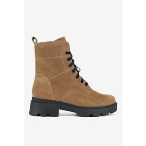 Ghete dama 5905588994701 - Piele intoarsa - Maro imagine