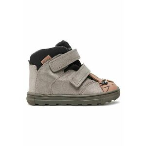 Ghete fete 304293825 - Piele naturala - Argintiu imagine