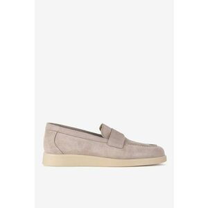 Mocasini dama 5906751000779 - Piele intoarsa - Bej imagine