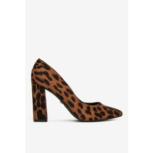 Pantofi textil culoare maro imagine