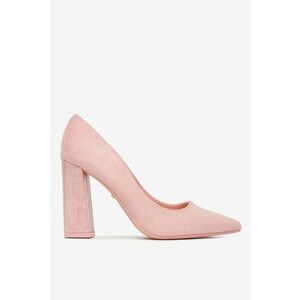 Pantofi din material textil roz imagine