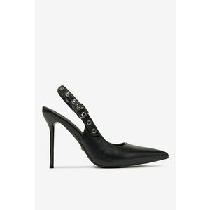 Pantofi Sintetic - Negru imagine